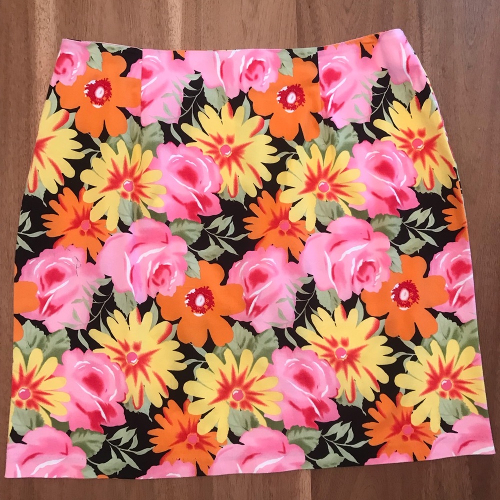 Floral Skirt Sz 18